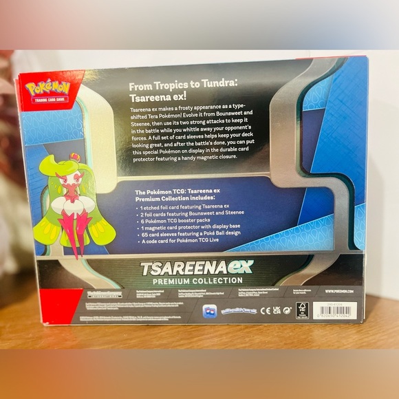 Pokémon TCG Trading Card Game Premium Collection TSAREENA ex Factory Sealed - Picture 5 of 5